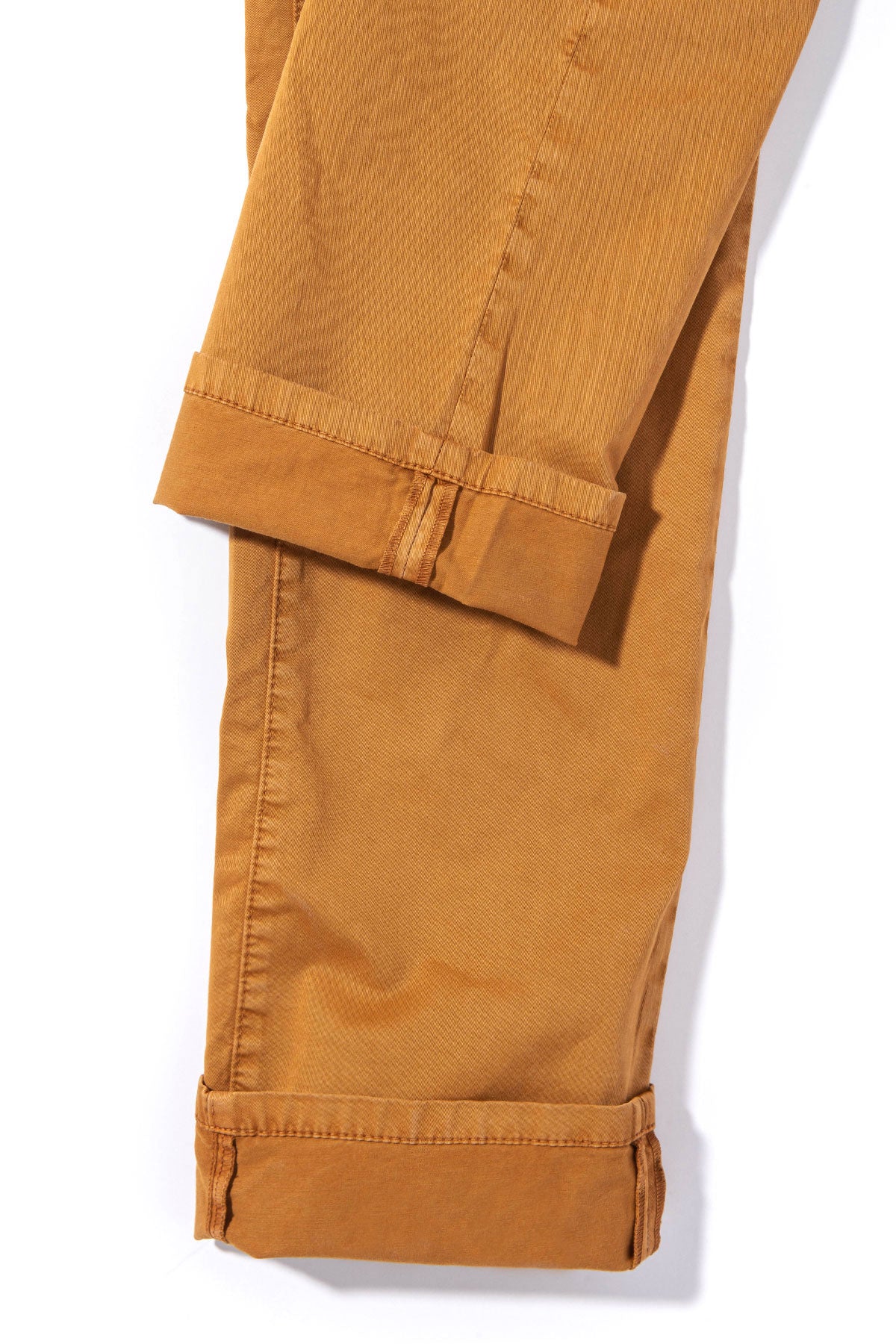 Flagstaff Stretch Cotton Twill in Ochra - Image 4