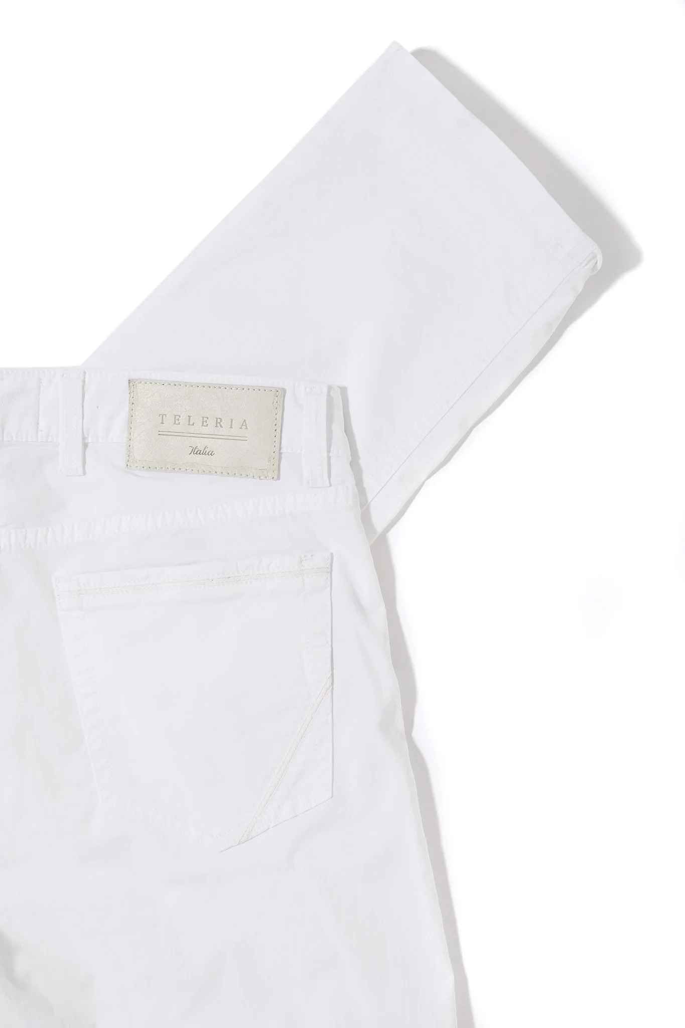 Fowler Ultralight Performance Pant In Bianco - Image 3