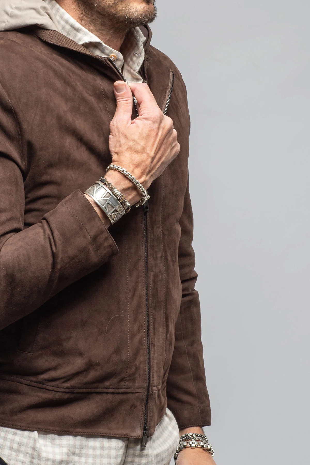 Luca Suede Bomber - Image 3