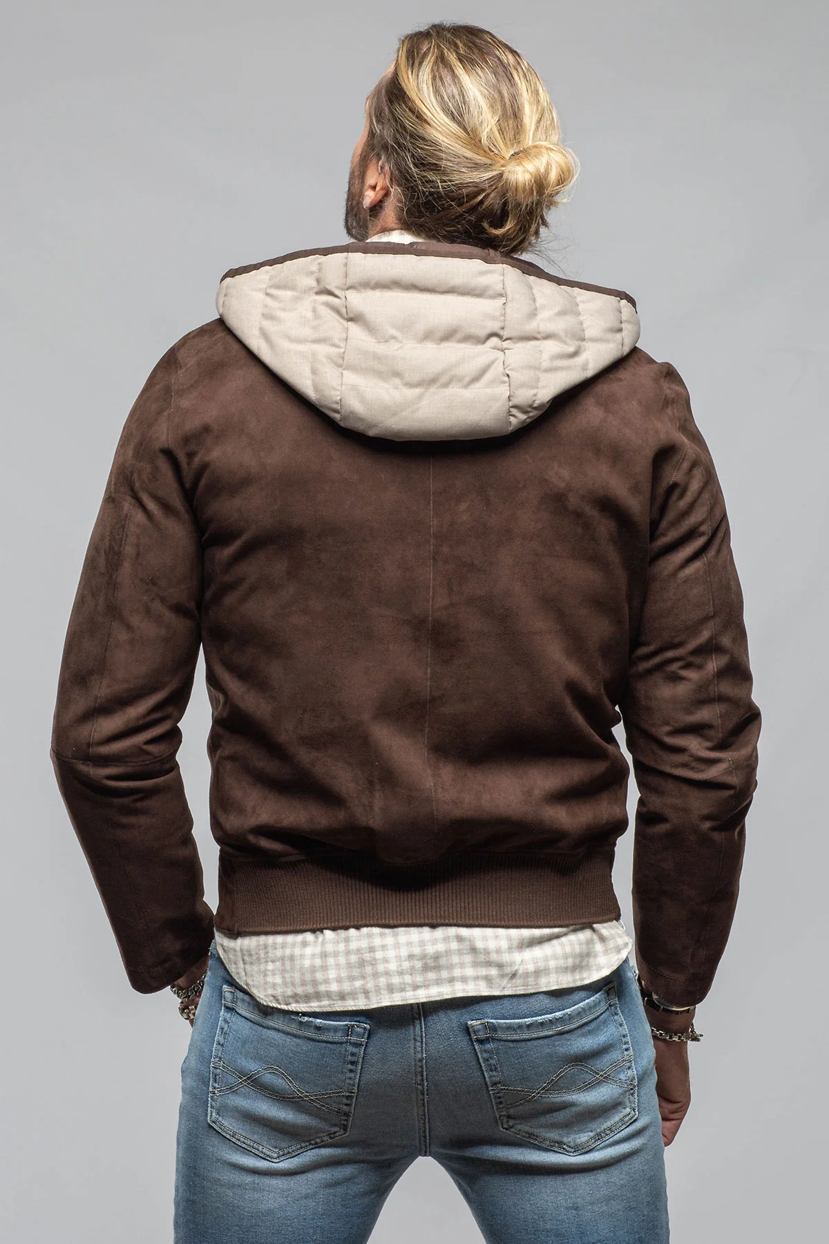 Luca Suede Bomber - Image 4