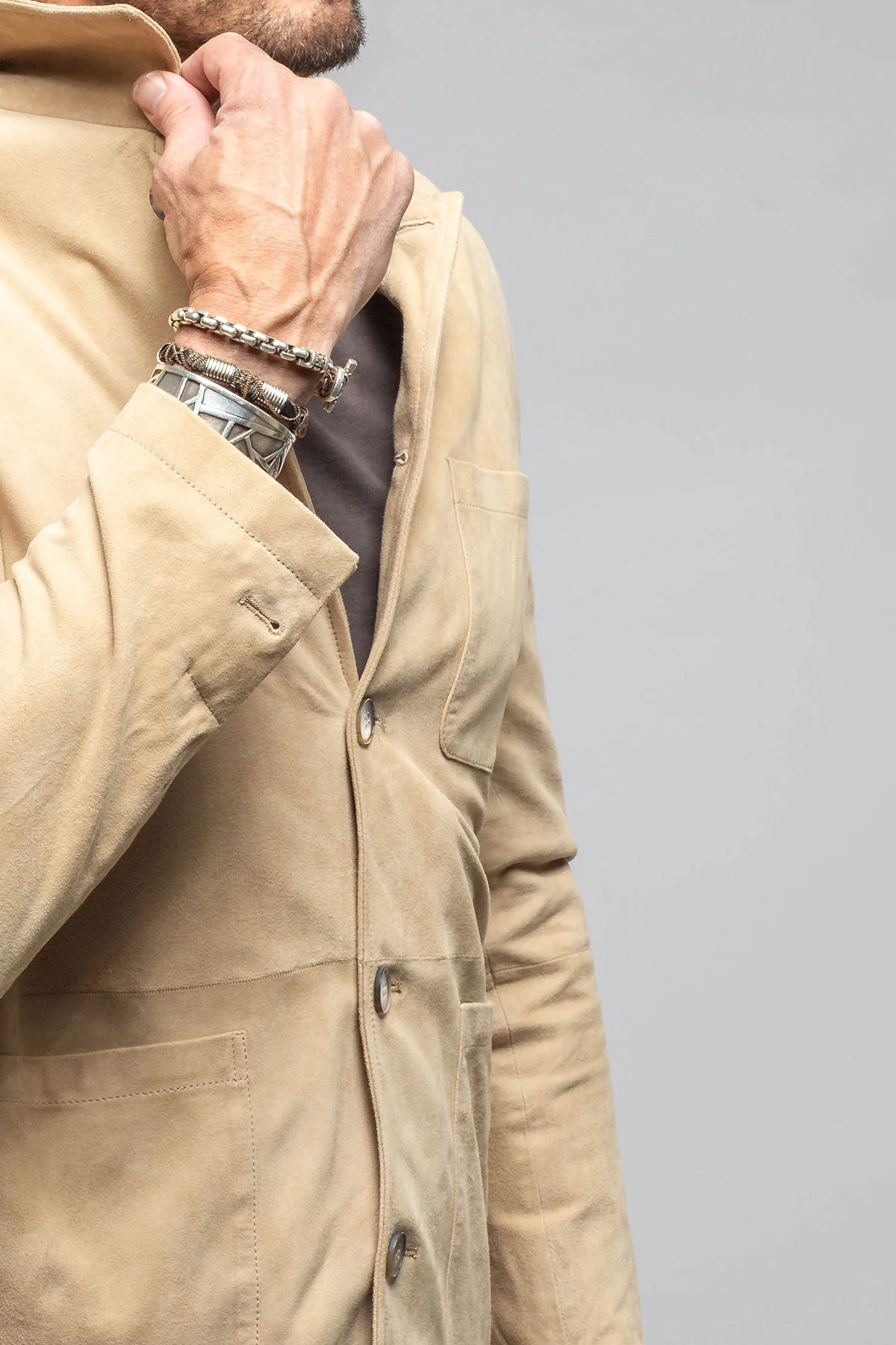 Hanover Suede Shirt Jacket - Image 4