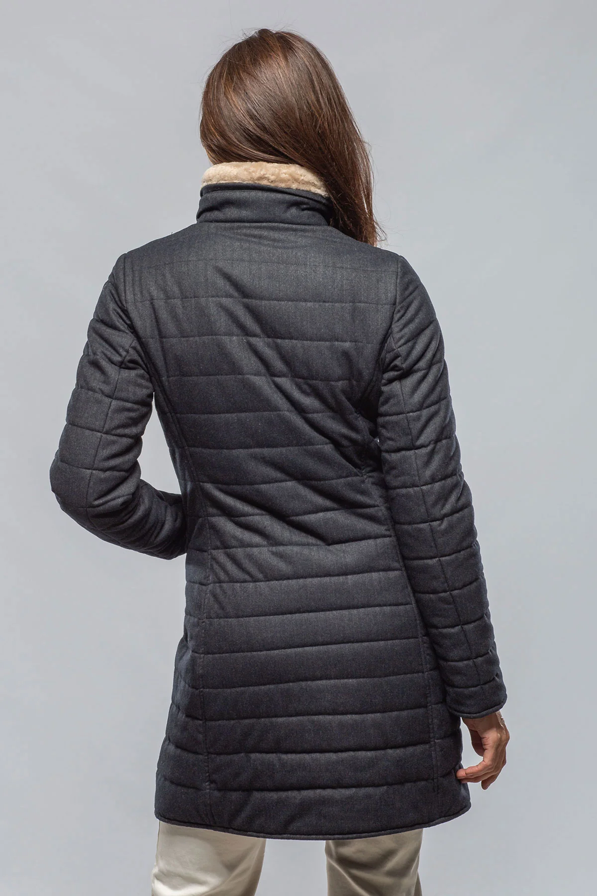 Tailored Après Jacket In Navy - Image 4