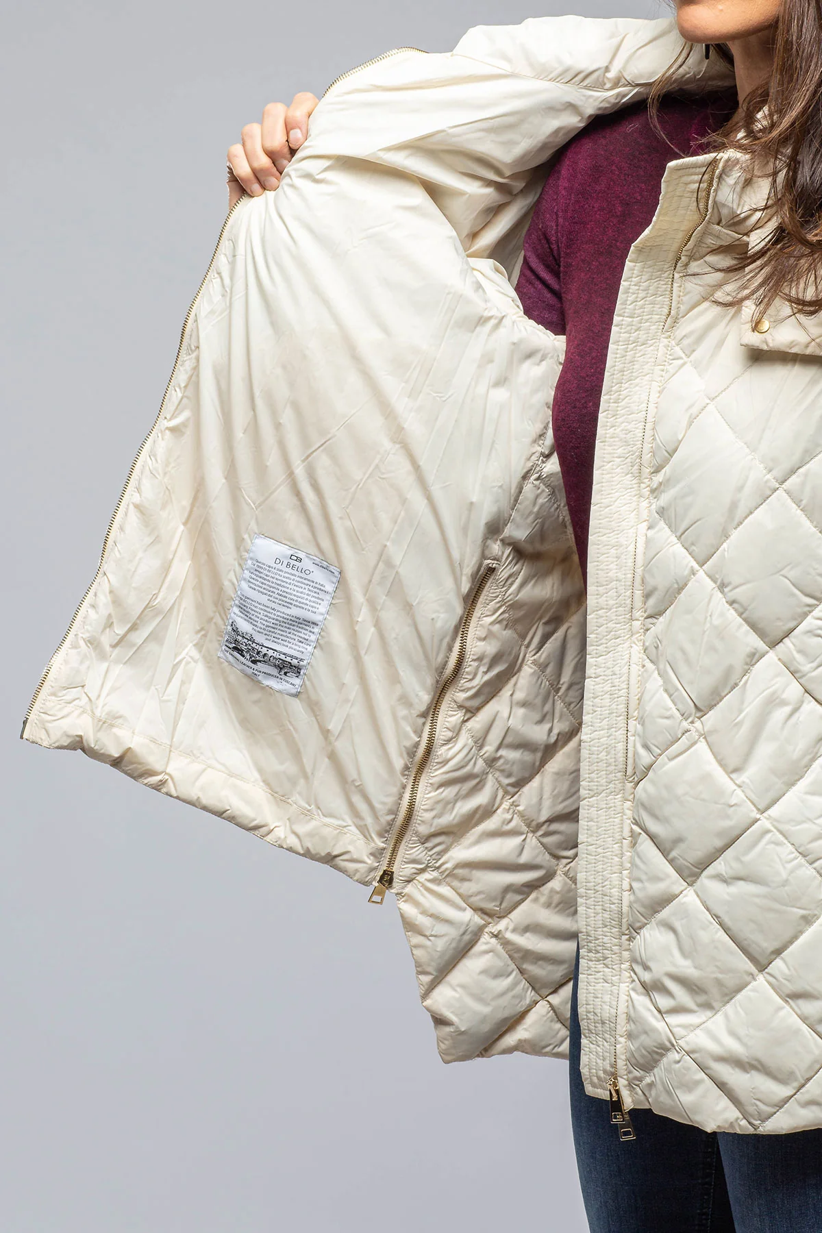 Alecia Quilted Down Coat - Image 7