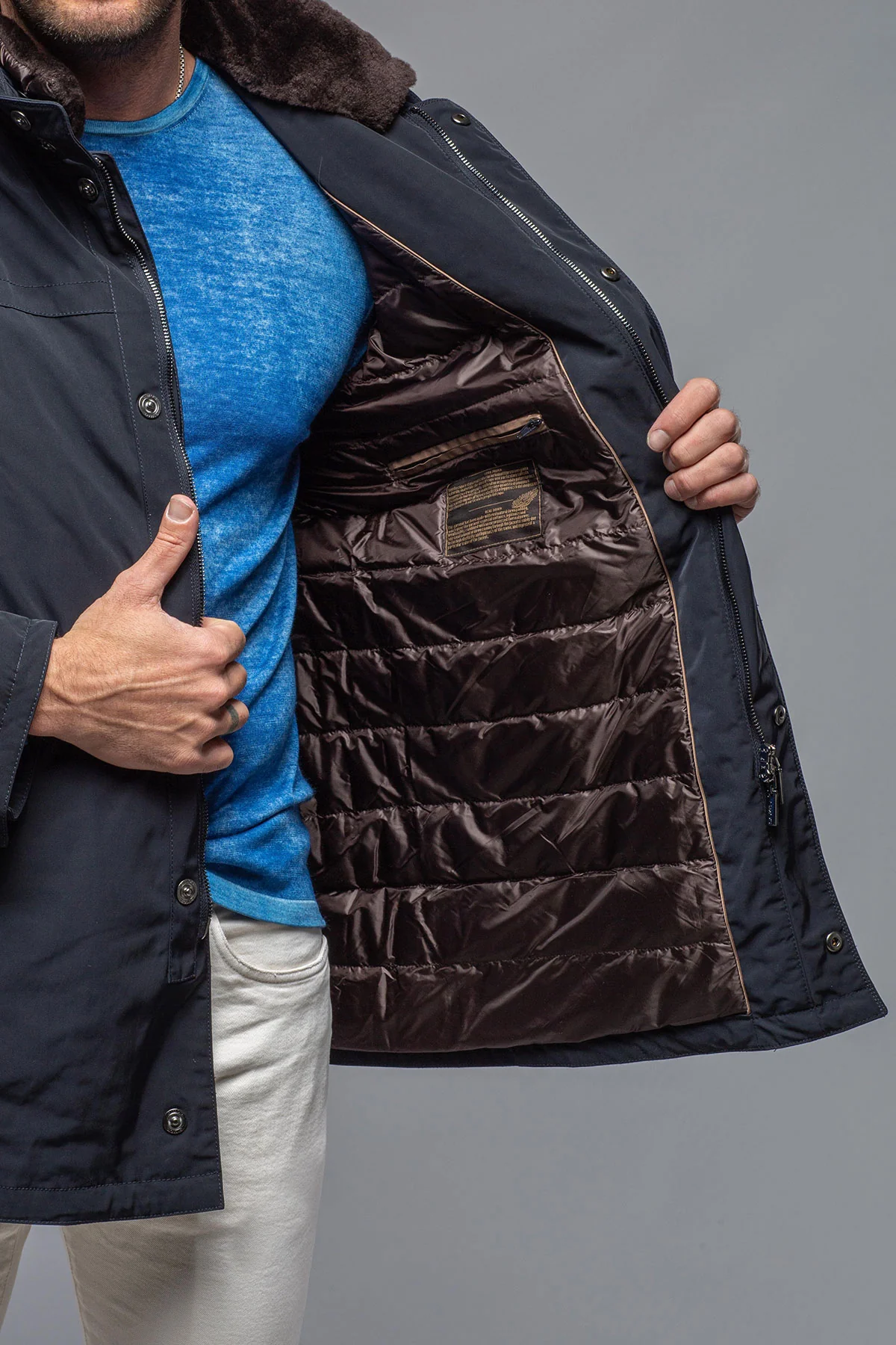 Riva Down Overcoat - Image 6