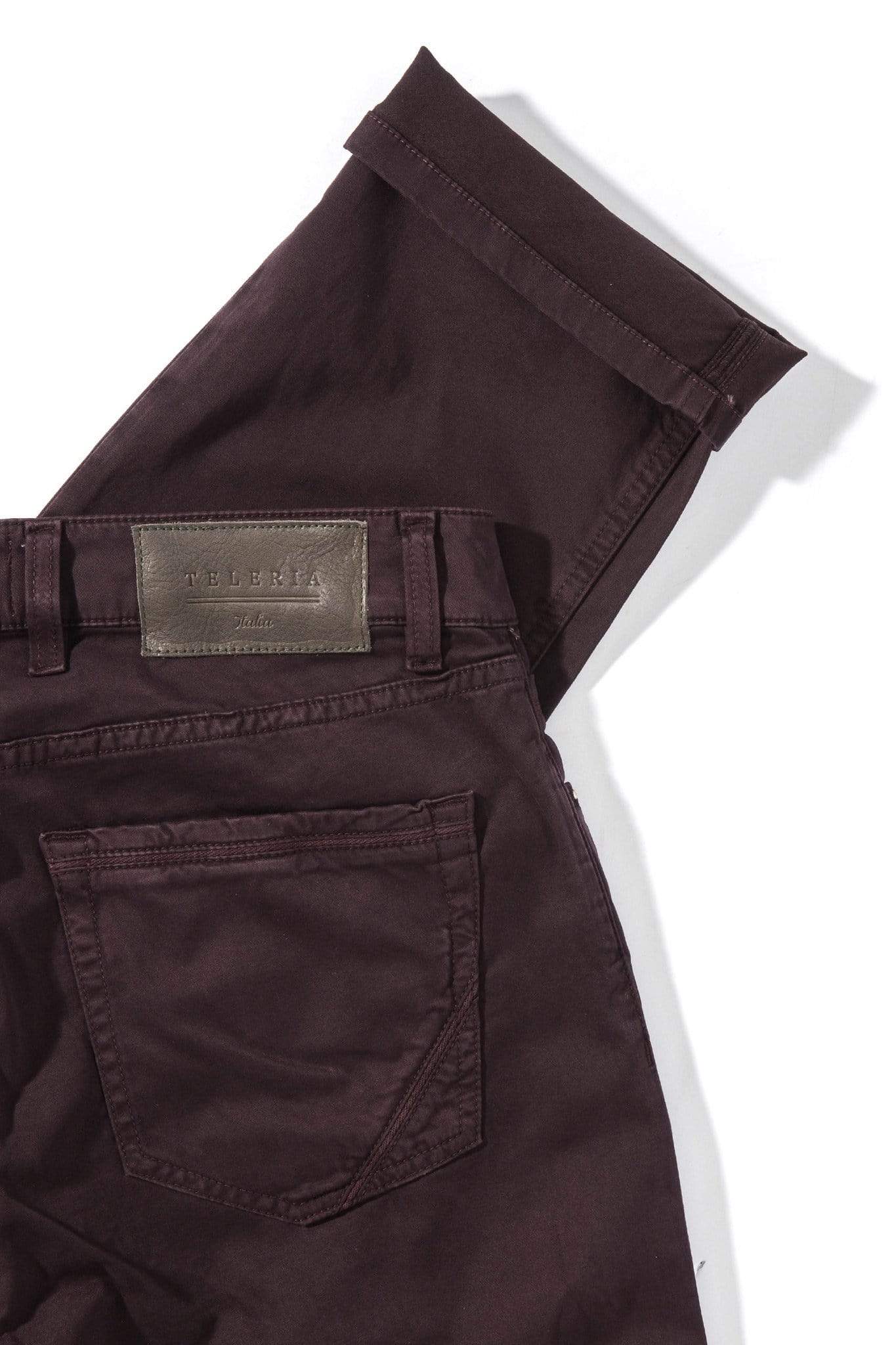 Teleria Gunnison 5 Pocket Twill In Mosto - Image 3