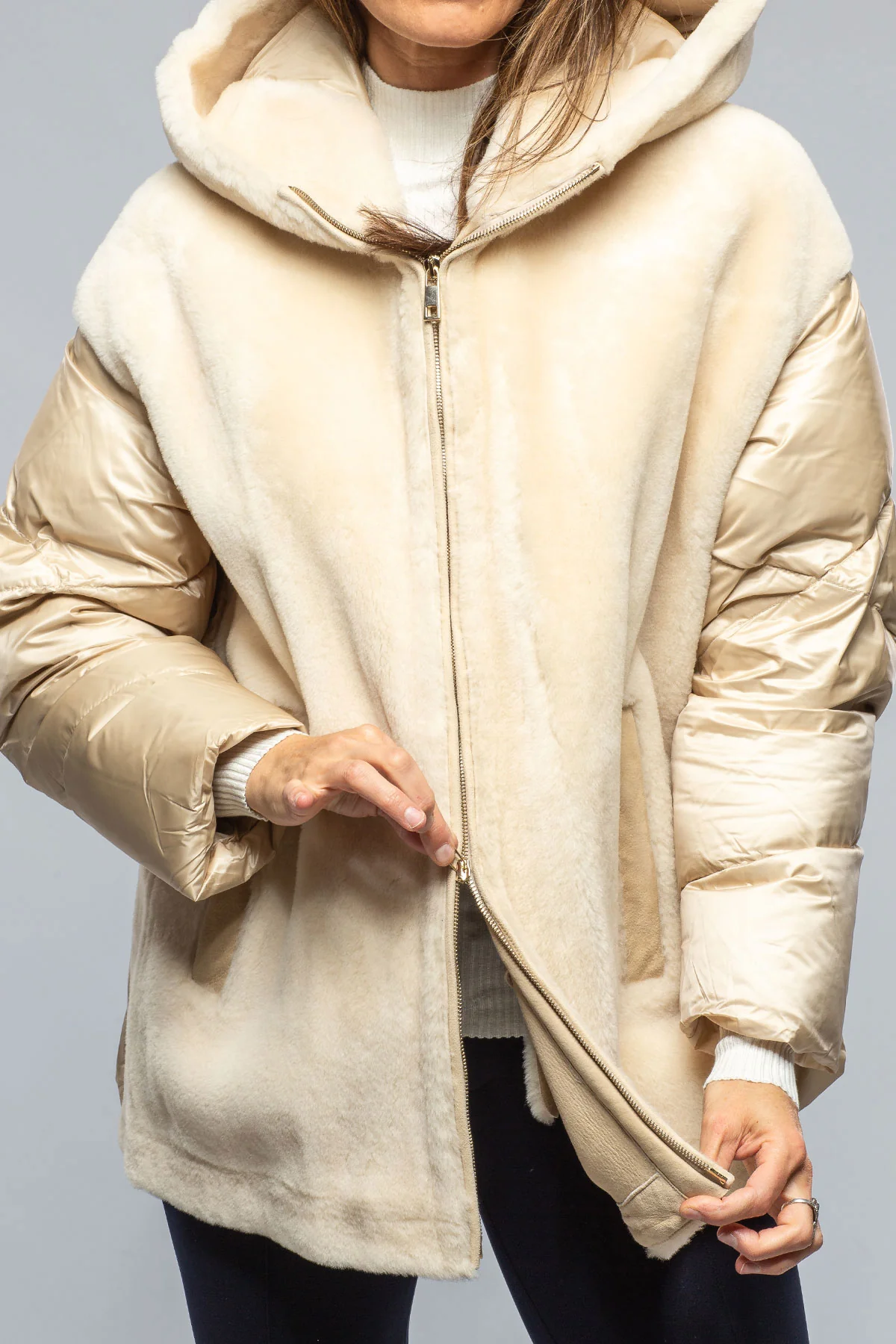Victoria Shearling Parka - Image 5