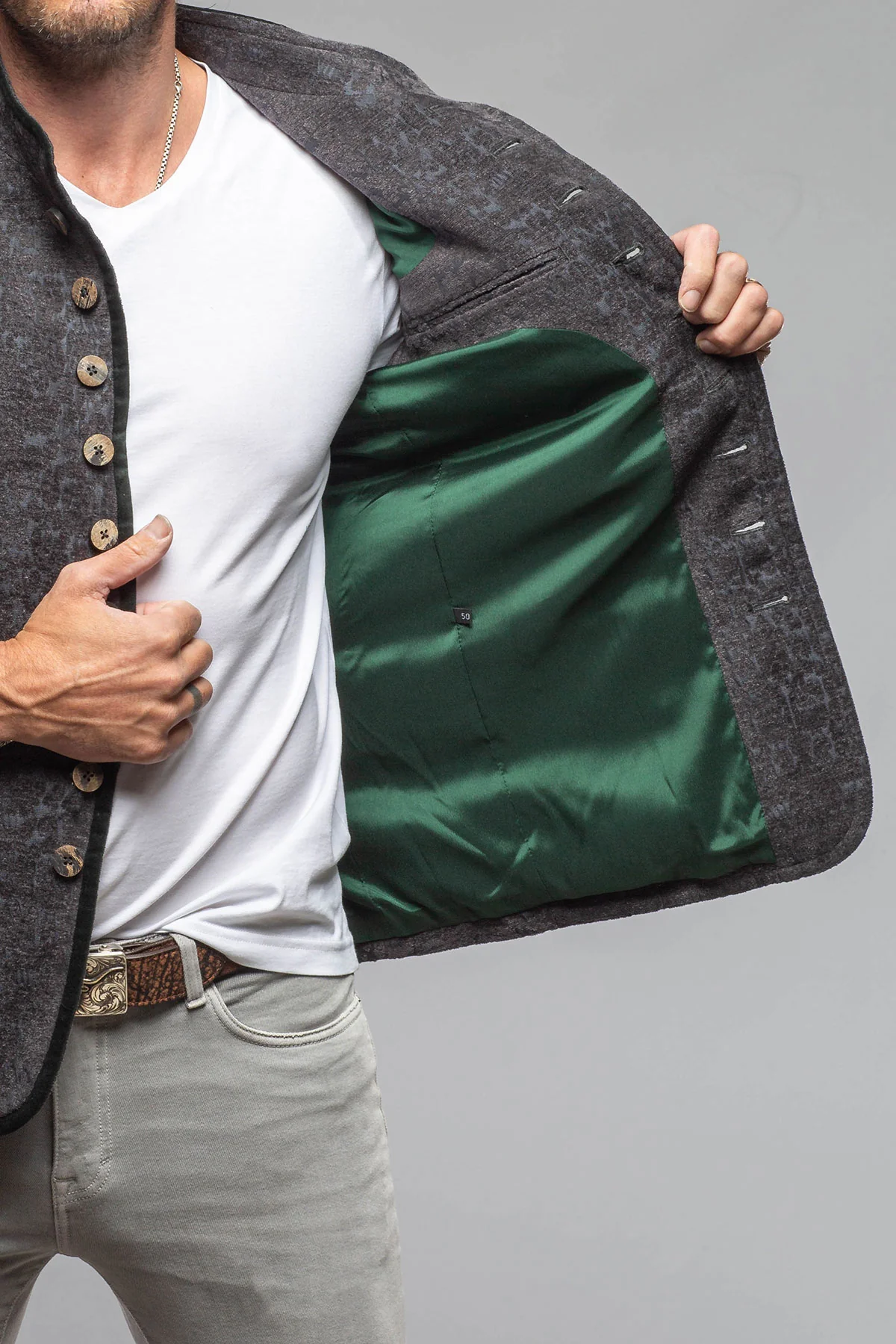 Volcano Jacket In Anthra - Image 6